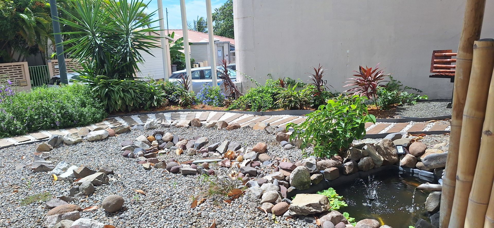 Le jardin Lakou Emma : chantier d'insertion et de fraîcheur